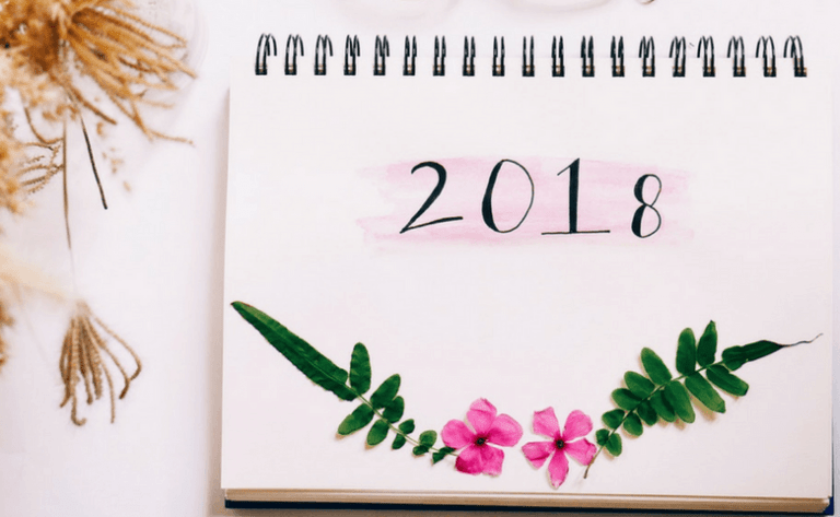 2018 Free Printable Calendar