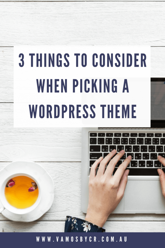 I share 3 things to consider when picking a WordPress Theme and I even share a great free WordPress Theme #wordpress #wordpresstheme #freewordpresstheme #webdesigner #webdesign